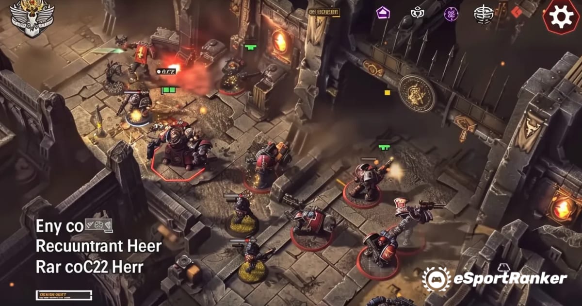 Maximiza tu juego con códigos gratuitos en Warhammer 40,000 Tacticus